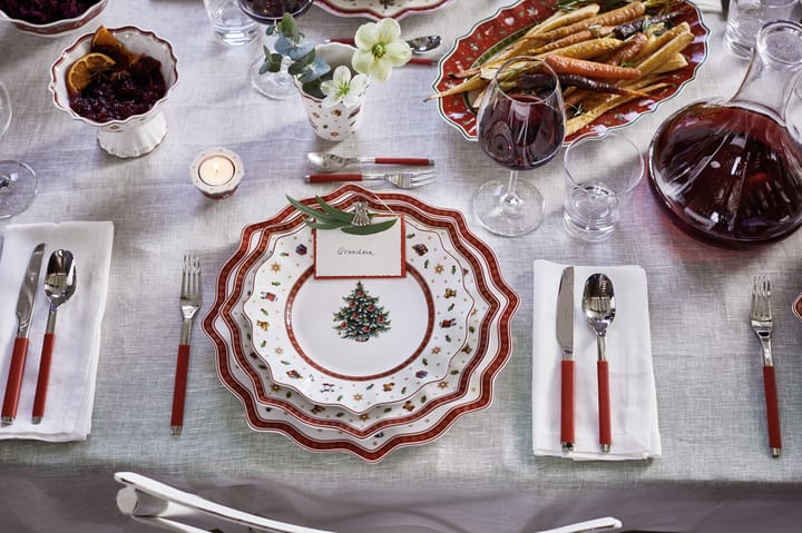 Toy's Delight bord Ø24 cm, Wit-rood Villeroy & Boch