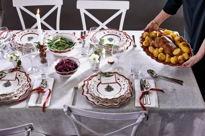 Toy's Delight bord Ø24 cm, Wit-rood Villeroy & Boch