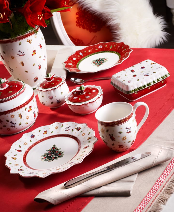 Toy's Delight bord Ø24 cm, Wit-rood Villeroy & Boch