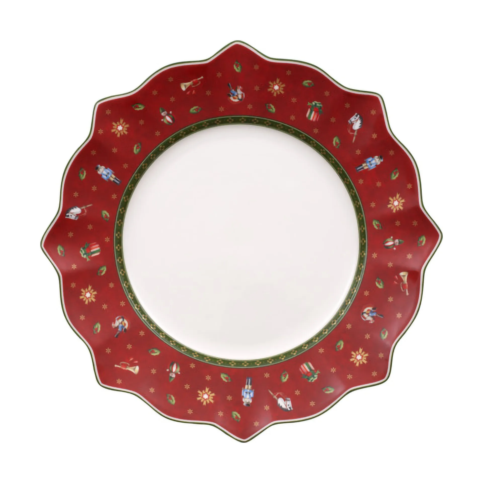 Toy's Delight bord Ø28,4 cm, Wit-rood Villeroy & Boch