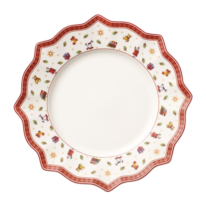 Toy's Delight bord Ø29 - Wit-rood - Villeroy & Boch