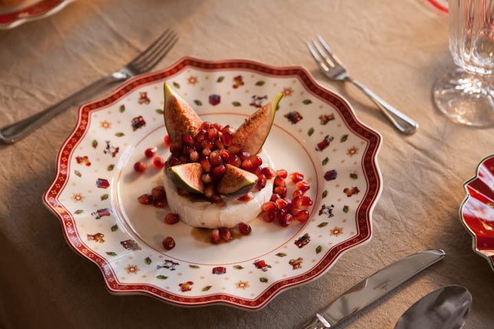 Toy's Delight bord Ø29, Wit-rood Villeroy & Boch