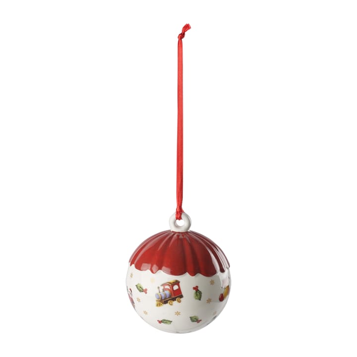 Toy's Delight Decoration kerstbal Ø6 cm, Wit-rood Villeroy & Boch