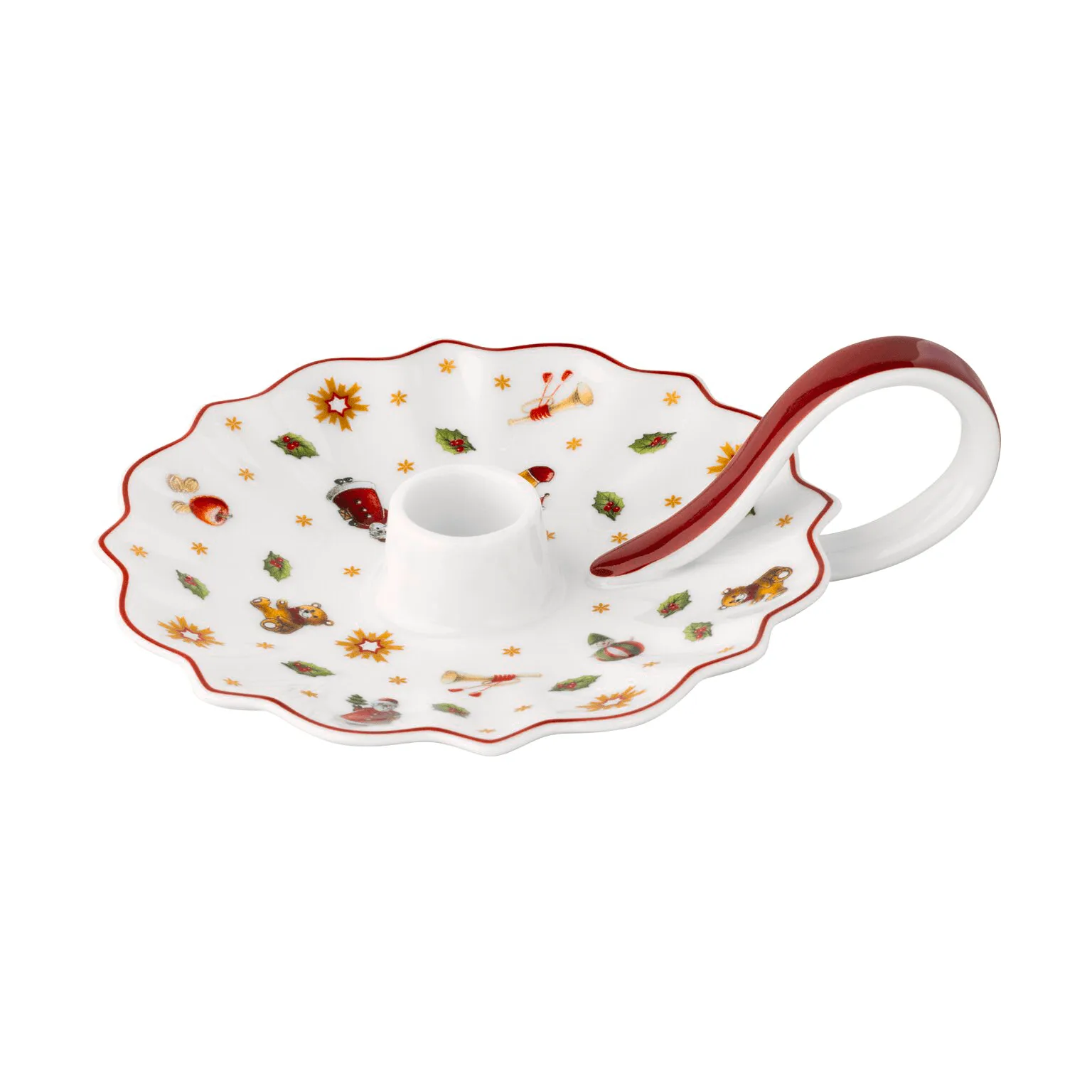 Toy's Delight kandelaar, Wit-rood Villeroy & Boch