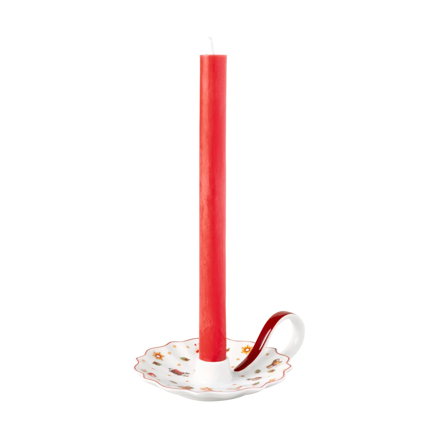 Toy's Delight kandelaar, Wit-rood Villeroy & Boch