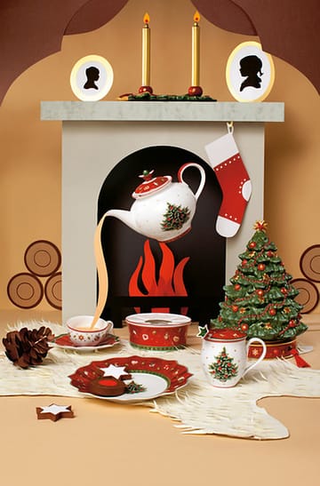 Toy's Delight kerstboom met muziekdoos - Wit-rood - Villeroy & Boch