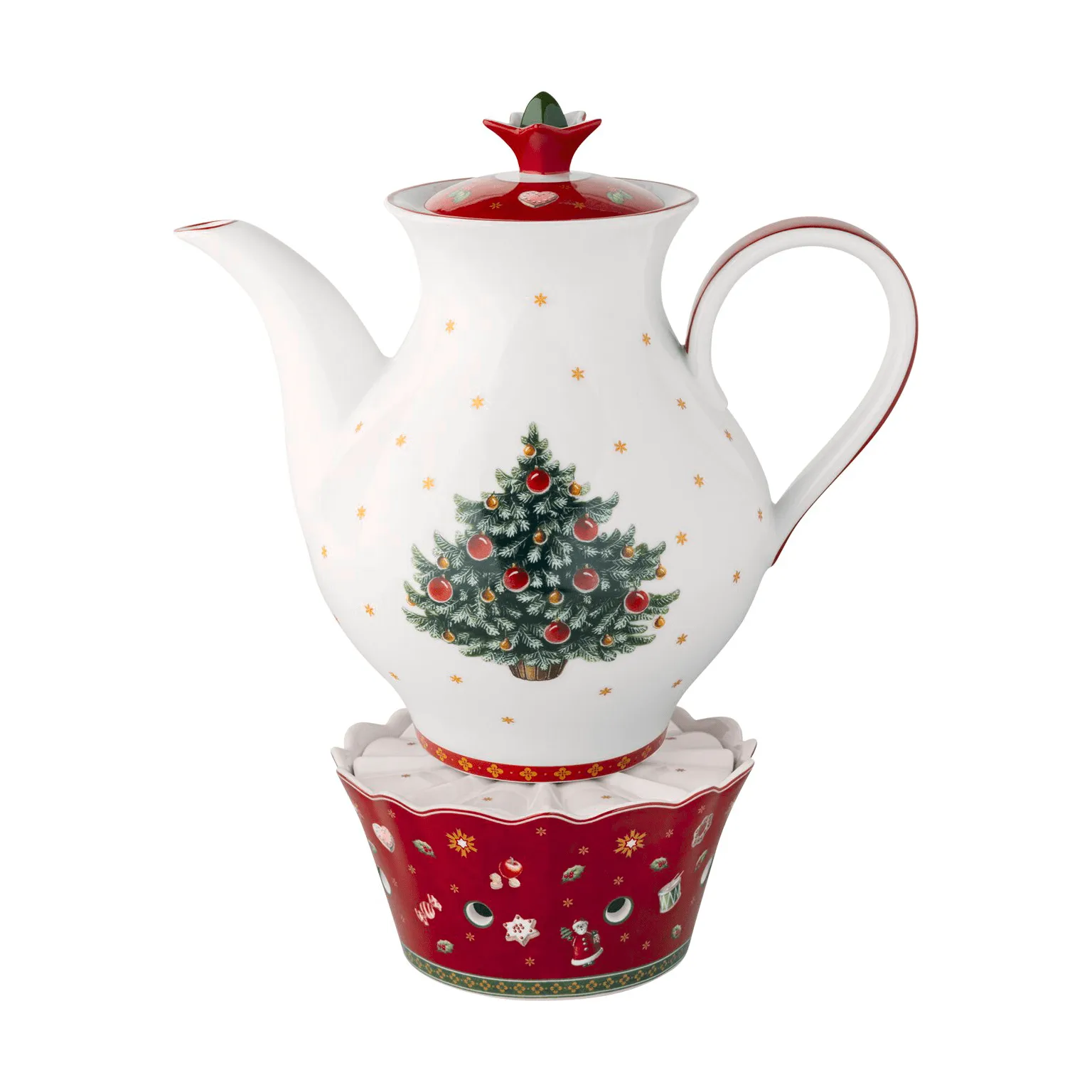 Toy's Delight koffiekan, Wit-rood, hout, 1,6 l Villeroy & Boch