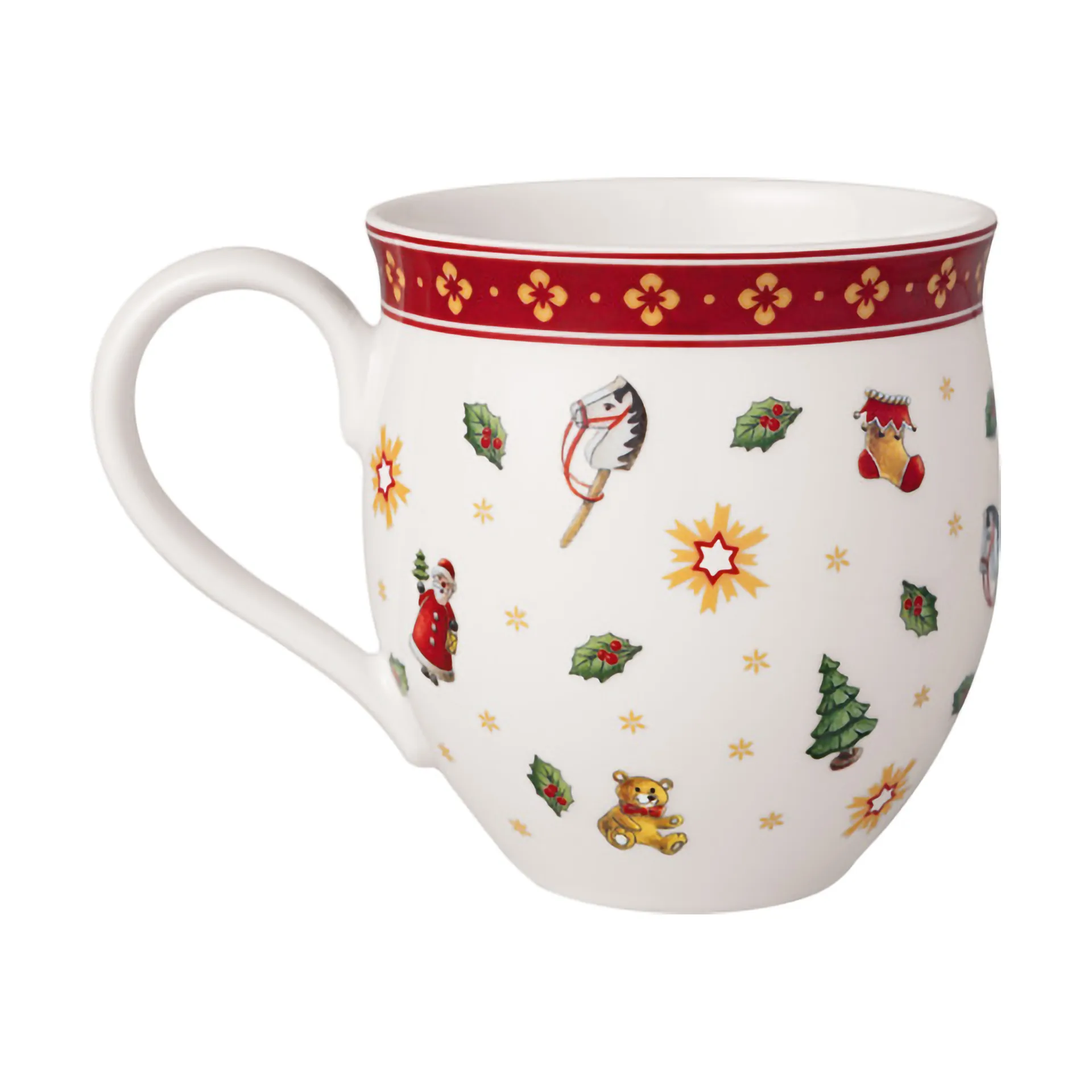 Toy's Delight mok 23 cl, Wit-rood Villeroy & Boch
