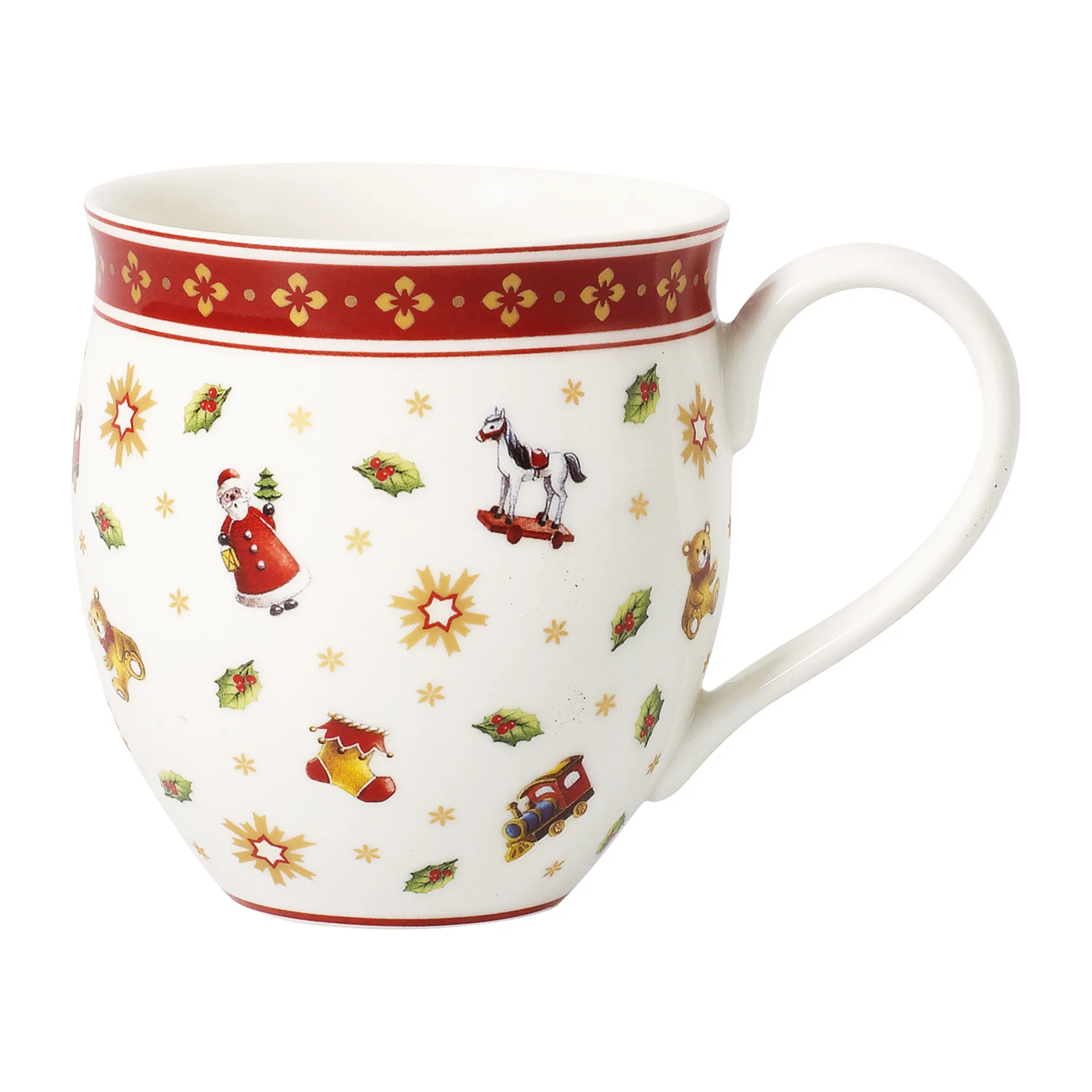 Toy's Delight mok 44 cl, Wit-rood Villeroy & Boch