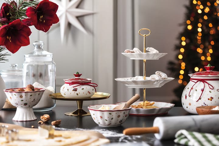 Toy's Delight pot met deksel L 3,2 L, Wit-rood Villeroy & Boch