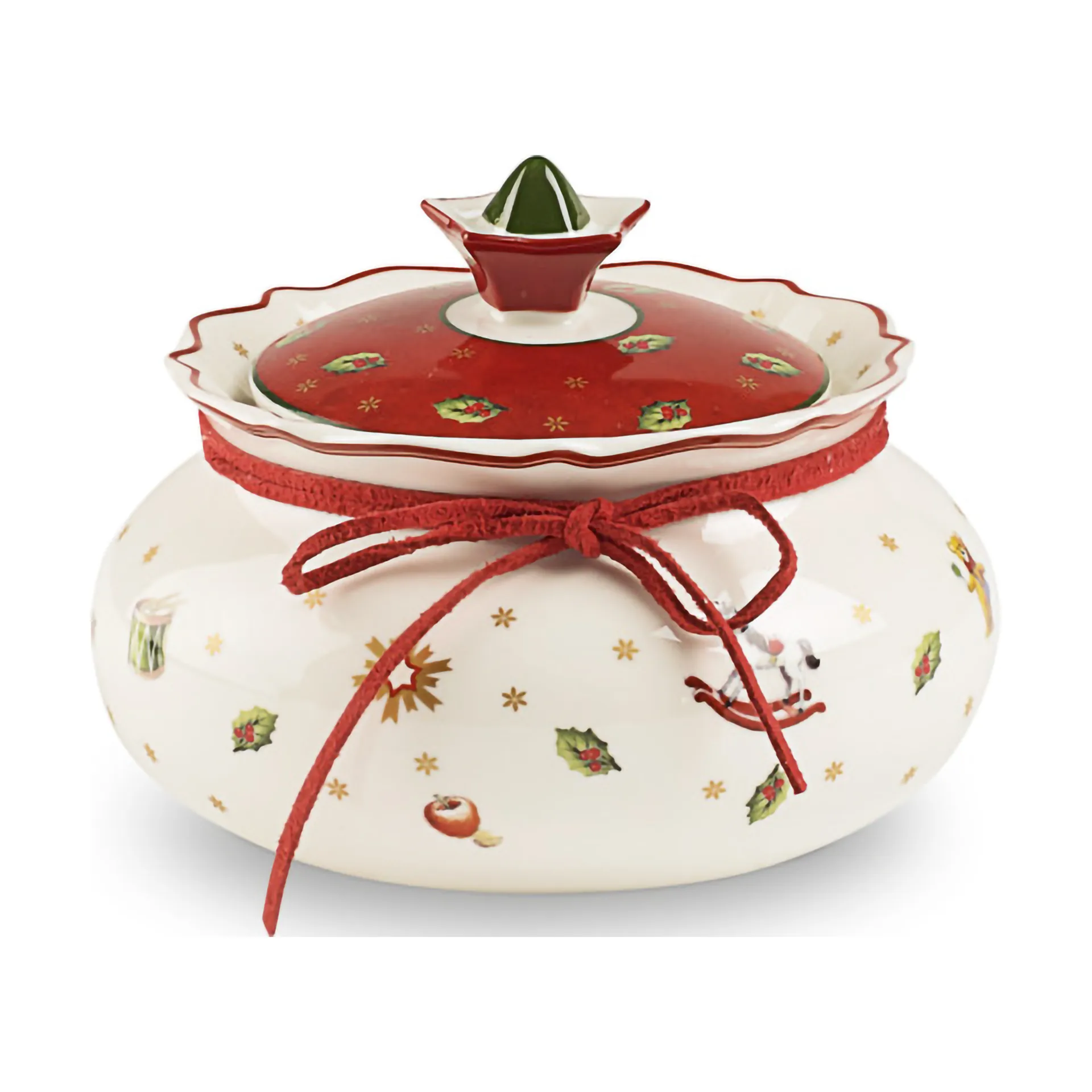 Toy´s Delight pot met deksel S 0,45 L, Wit-rood Villeroy & Boch