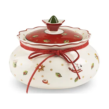 Toy´s Delight pot met deksel S 0,45 L - Wit-rood - Villeroy & Boch
