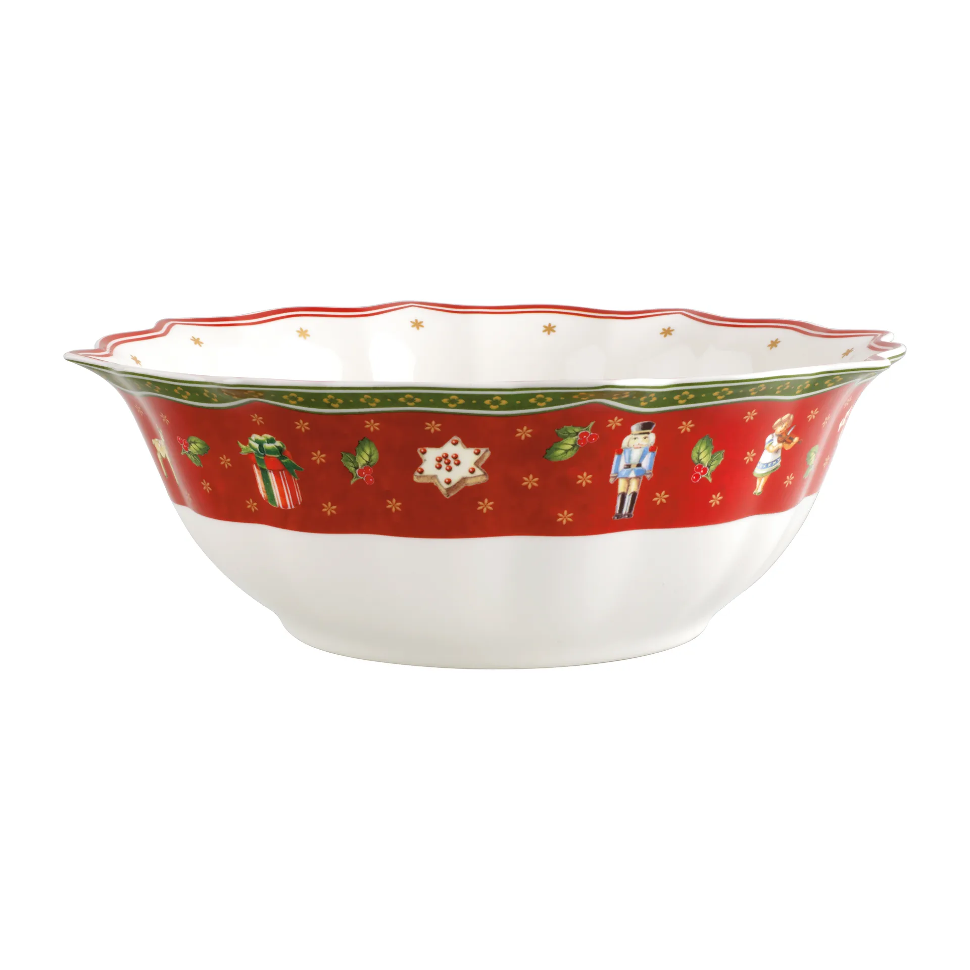 Toy's Delight saladeschaal Ø31,5 cm, Wit-rood Villeroy & Boch