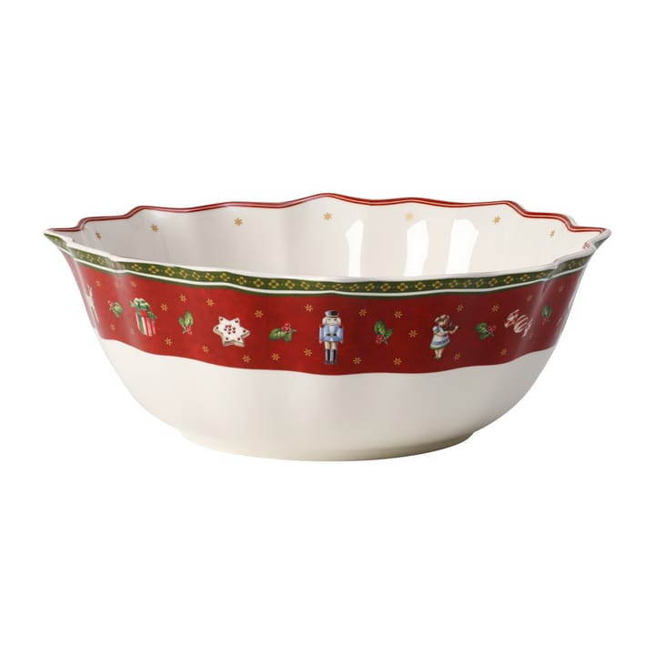 Toy's Delight schaal 2,1 liter, Wit-rood Villeroy & Boch