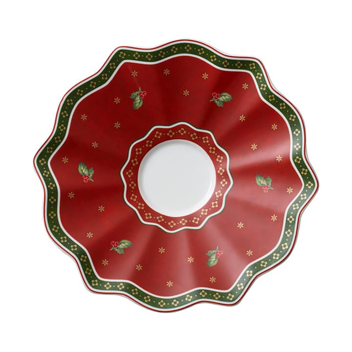 Toy's Delight schotel voor kop Ø19 cm - Wit-rood - Villeroy & Boch