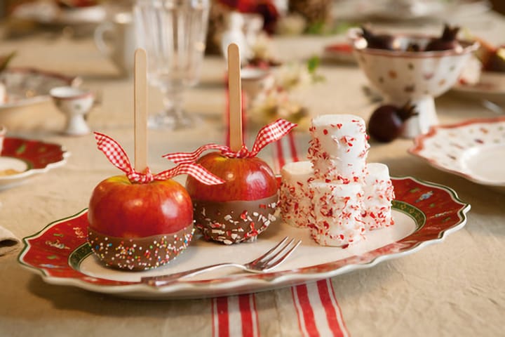 Toy's Delight serveerschaal ovaal 31x50 cm, Wit-rood Villeroy & Boch