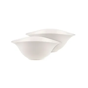 Vapiano saladeschaal 2-pack - wit - Villeroy & Boch