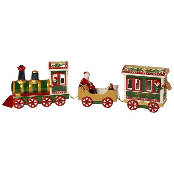 Villeroy & Boch North Pole Express trein, 55 cm. Villeroy & Boch