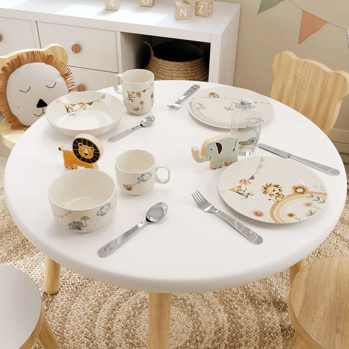 Walk like an Elephant kinderservies, 3-delig Villeroy & Boch