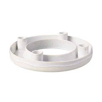 Winter Glow adventskandelaar Ø26 cm - Wit-beige - Villeroy & Boch