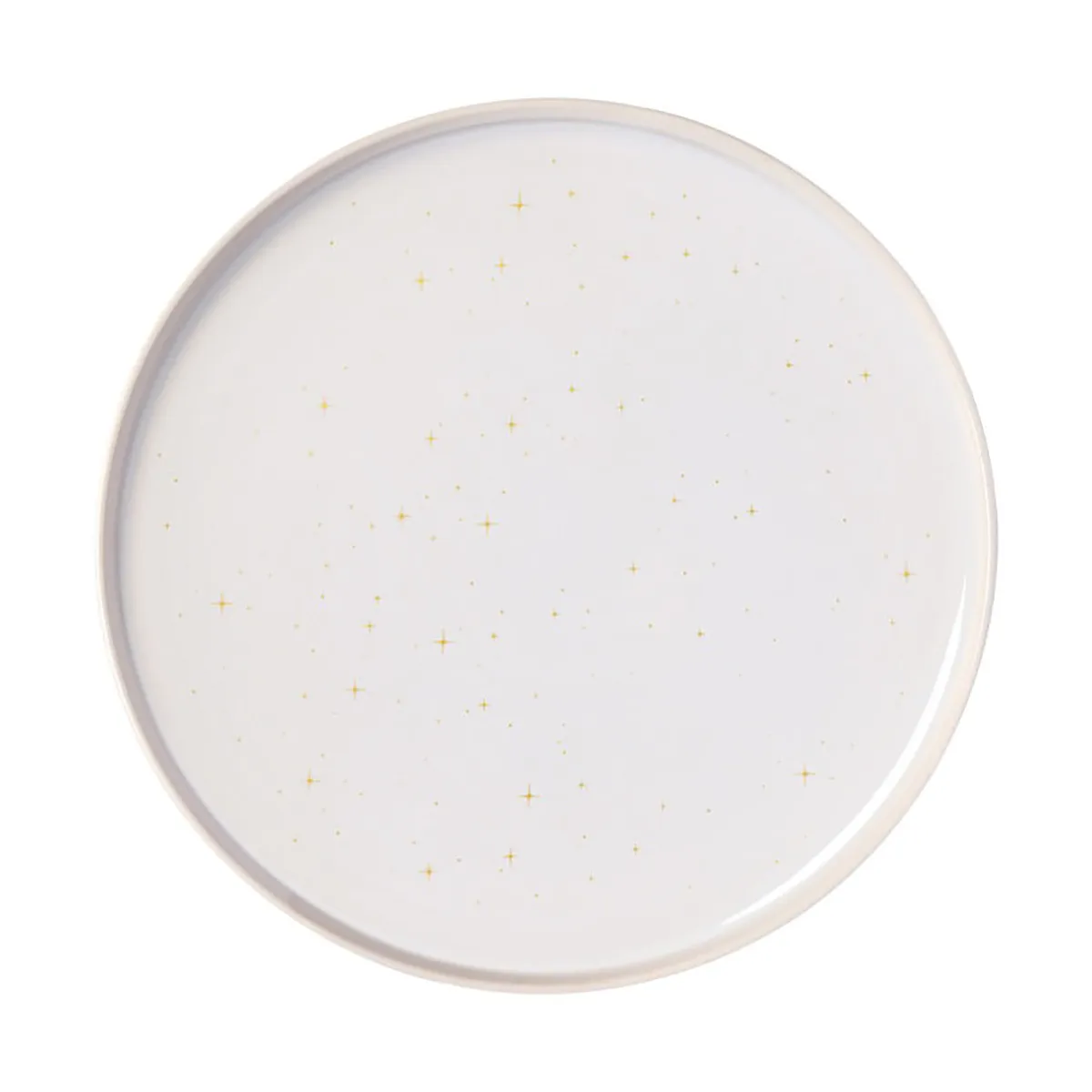 Winter Glow bord Ø27,5 cm, Wit-beige Villeroy & Boch