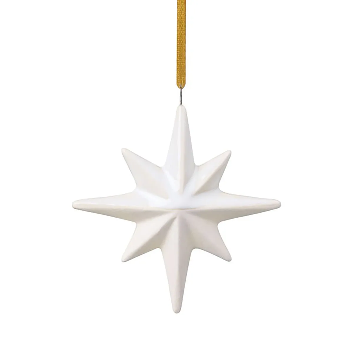 Winter Glow kerstboomhanger ster, Wit-beige Villeroy & Boch