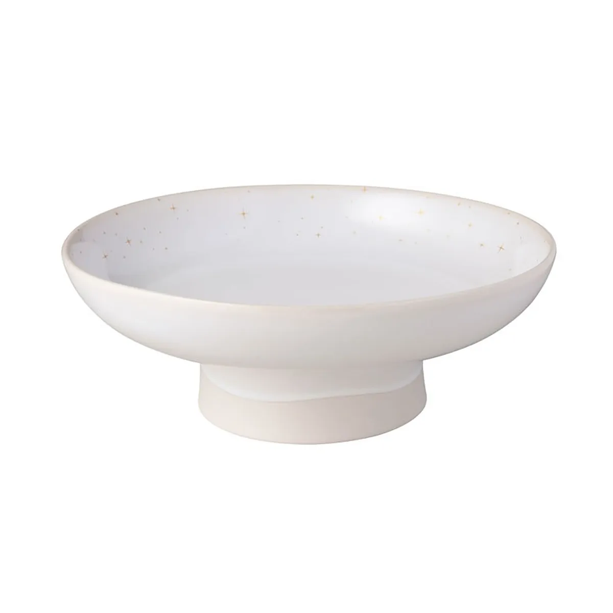 Winter Glow schaal op voet Ø29 cm, Wit-beige Villeroy & Boch