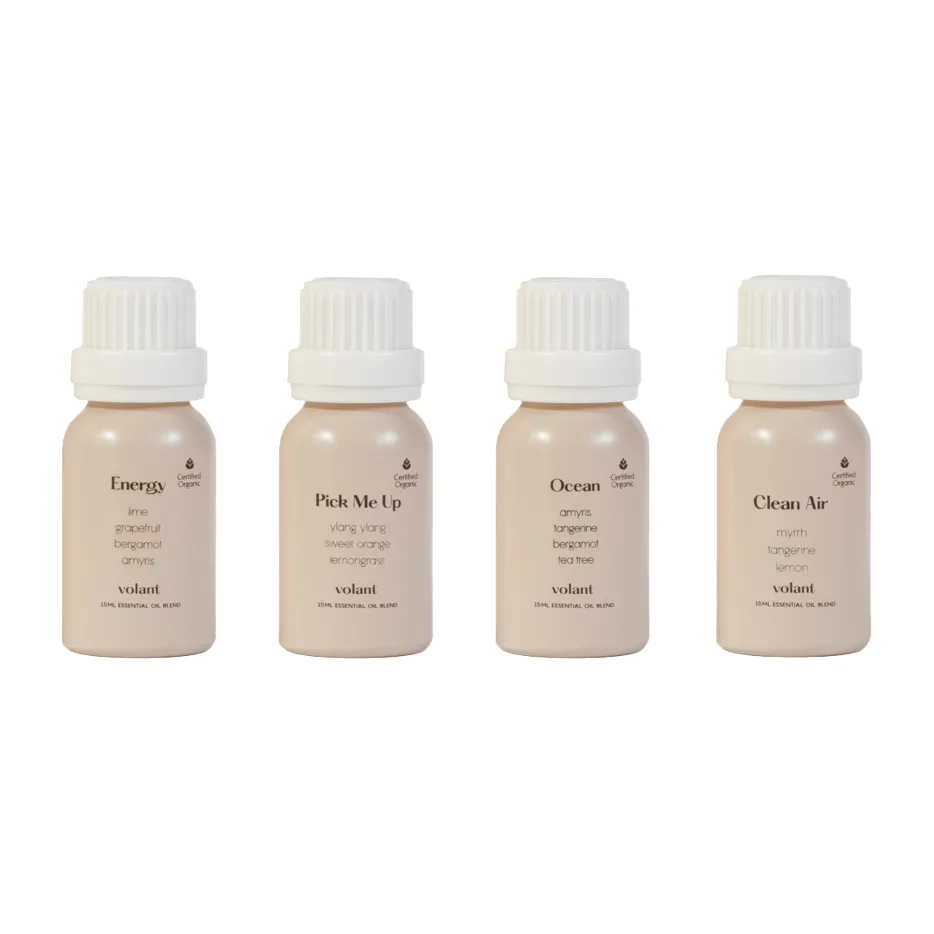 The energising set etherische oliën, 4 geuren Volant
