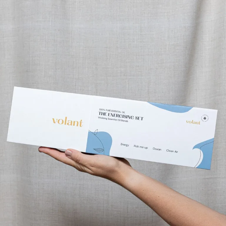 The energising set etherische oliën, 4 geuren Volant