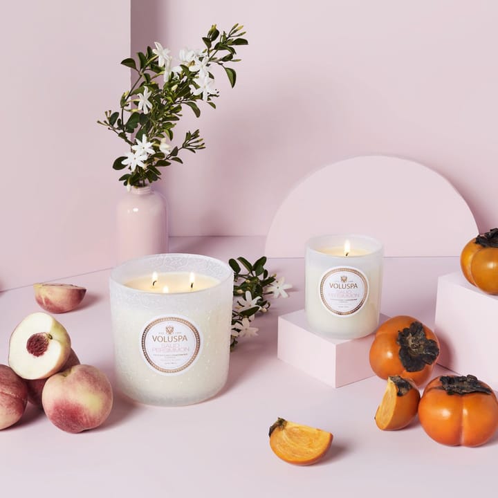 Classic Maison Blanc geurkaars 60 uur, Saijo Persimmon Voluspa