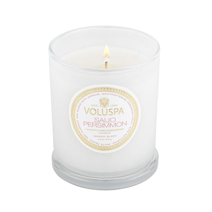 Classic Maison Blanc geurkaars 60 uur, Saijo Persimmon Voluspa