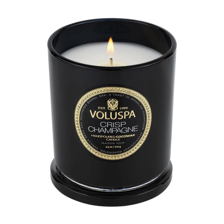 Classic Maison Noir geurkaars 60 uur, Crisp Champagne Voluspa