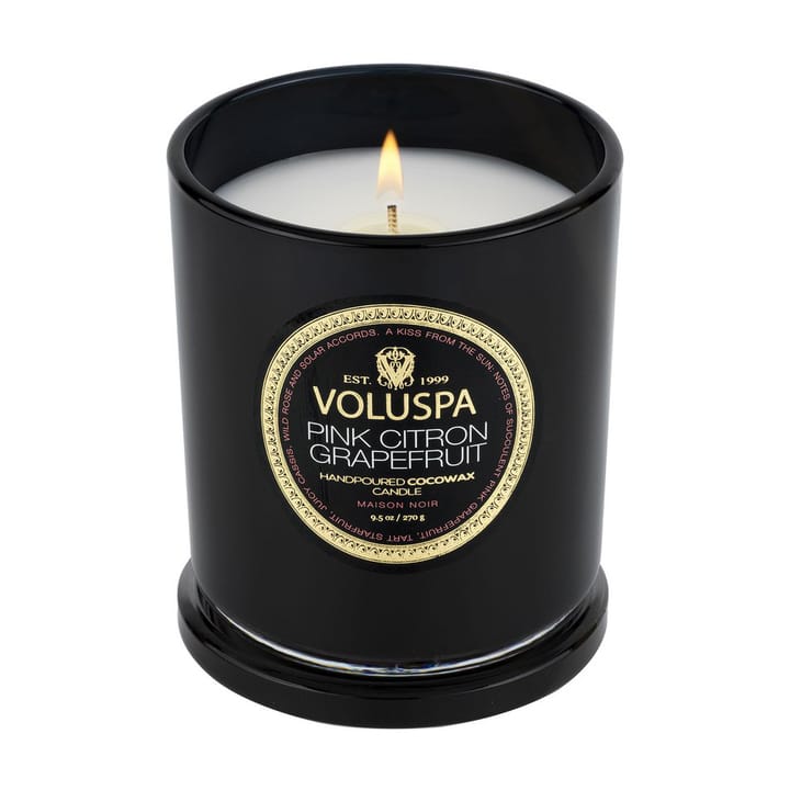Classic Maison Noir geurkaars 60 uur, Pink Citron Grapefruit Voluspa