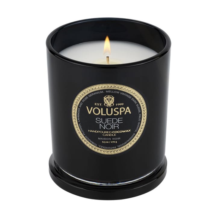Classic Maison Noir geurkaars 60 uur, Suede Noir Voluspa