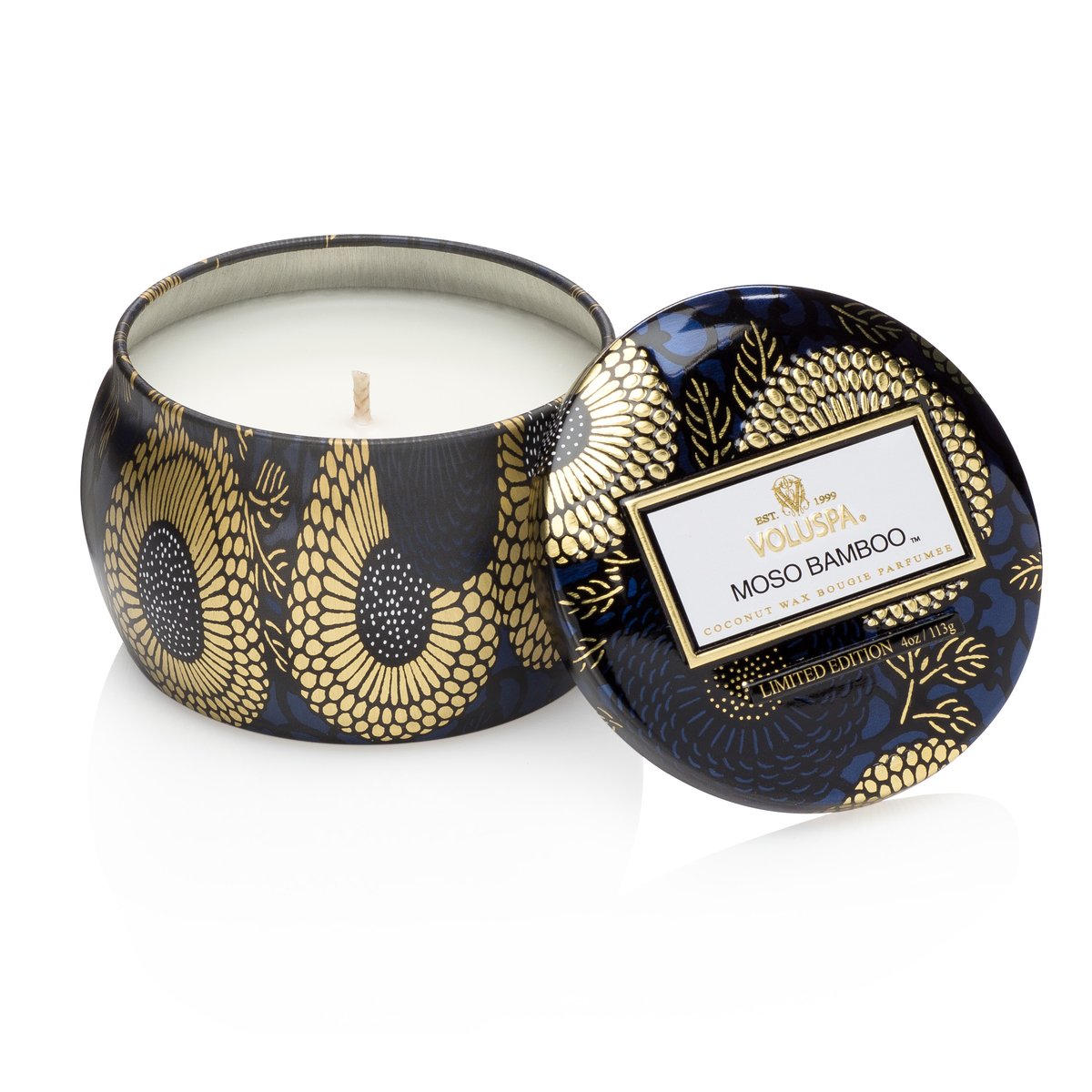 Voluspa Decorative tin kaars 25 branduren Moso Bamboo