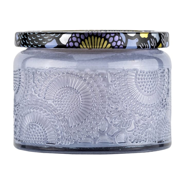 Geurkaars in glazen pot 25 uur, Apple Blue Clover Voluspa