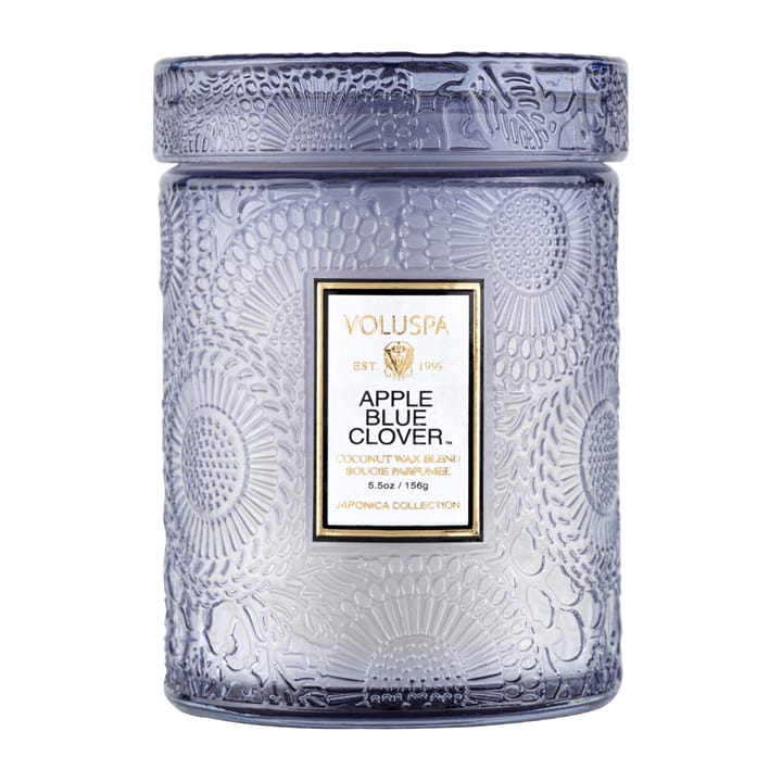 Japonica geurkaars in glazen pot 50 uur - Apple Blue Clover - Voluspa