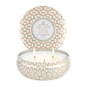 Maison Blanc 3-wick Tin geurkaars 40 uur - Italian Bellini - Voluspa