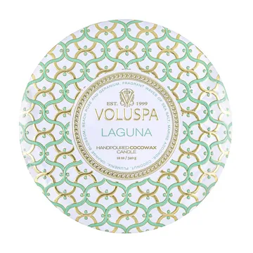 Maison Blanc 3-wick Tin geurkaars 40 uur - Laguna - Voluspa