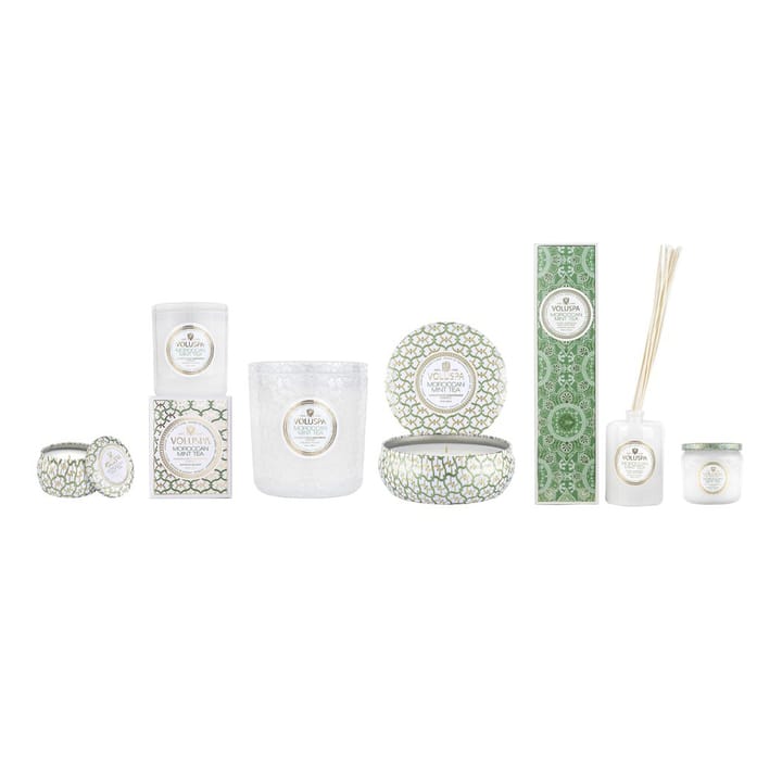 Maison Blanc 3-wick Tin geurkaars 40 uur, Moroccan Mint Tea Voluspa