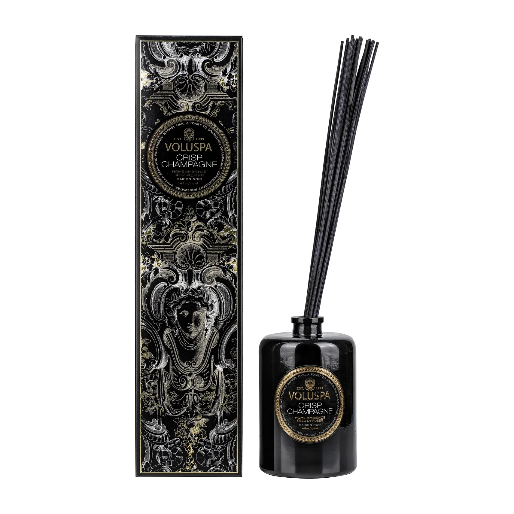 Maison Noir geurstokjes 177 ml, Crisp Champagne Voluspa