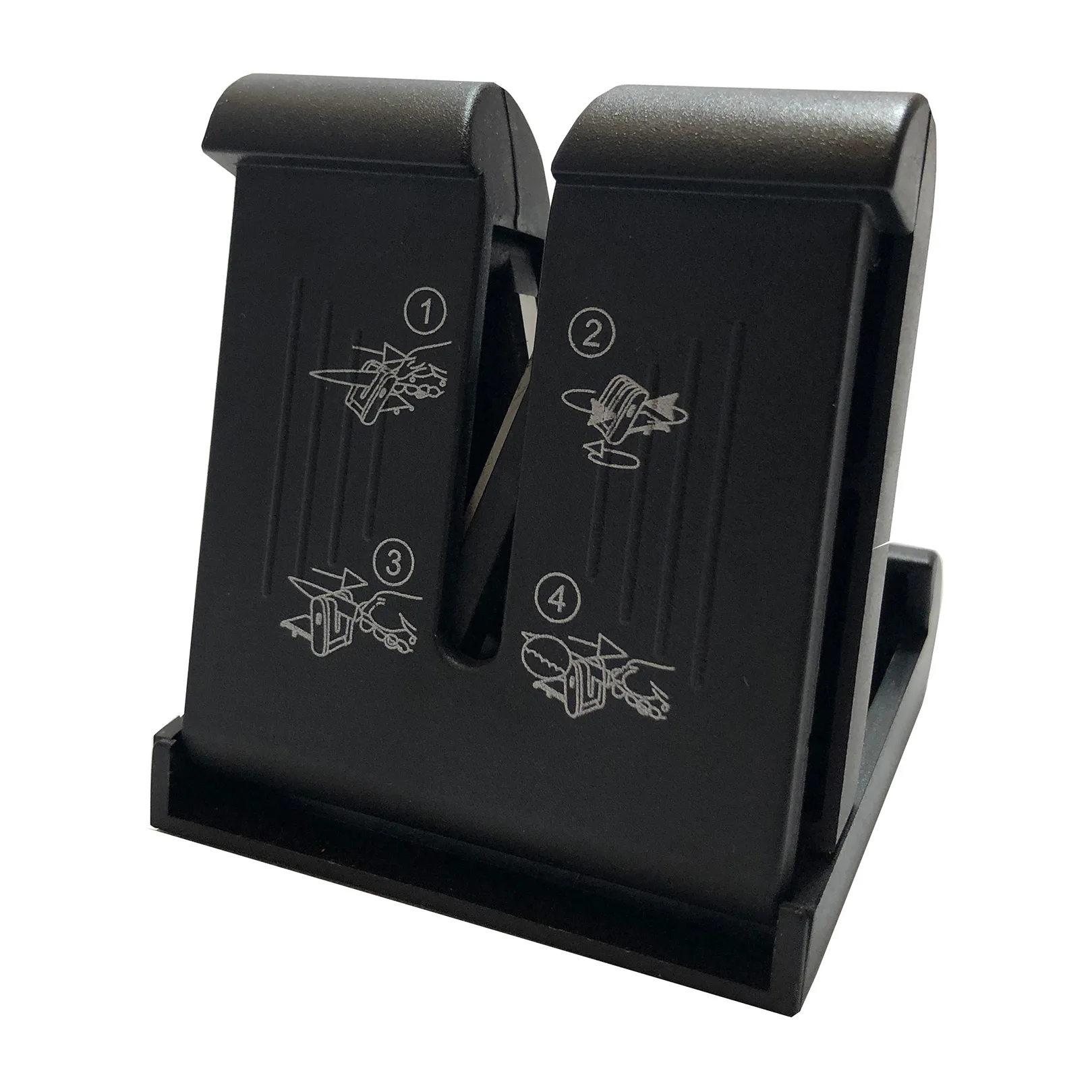 Vulkanus Pocket messenslijper basic, Zwart Vulkanus