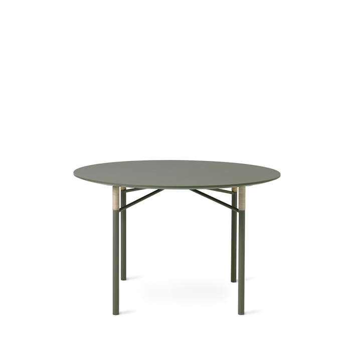 Affinity eettafel, light green, round Warm Nordic