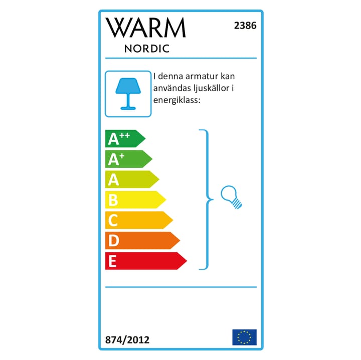 Ambience tafellamp, Sky grey Warm Nordic
