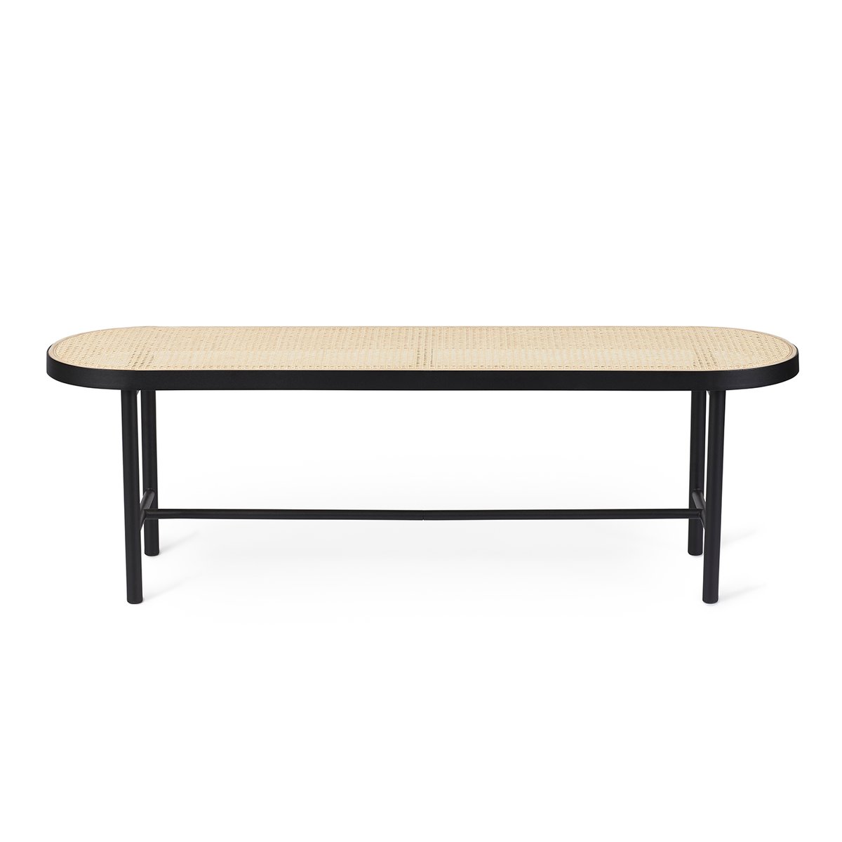 Warm Nordic Be My Guest bank 140 cm Rotan | Scandinavisch Interieur | Banken | Zwart