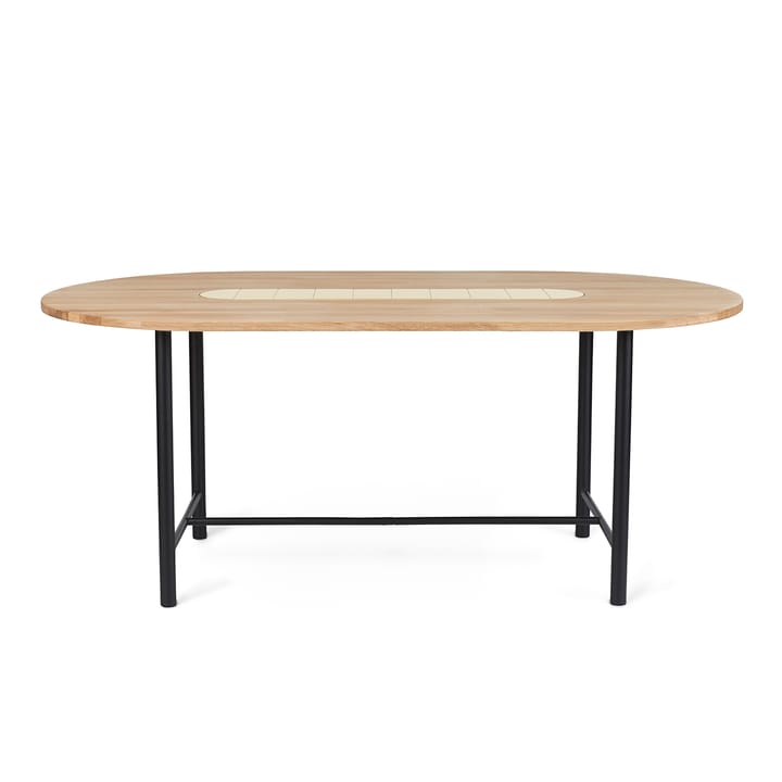 Be My Guest tafel 180 cm - Witgeolied eikenhout-geel - Warm Nordic