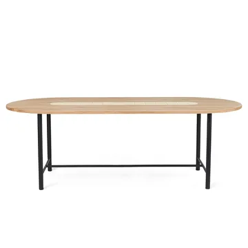 Be My Guest tafel 220 cm - Witgeolied eikenhout-geel - Warm Nordic