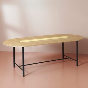 Be My Guest tafel 220 cm - Witgeolied eikenhout-geel - Warm Nordic