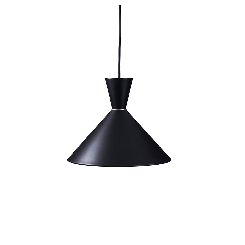 Warm Nordic Bloom hanglamp black noir
