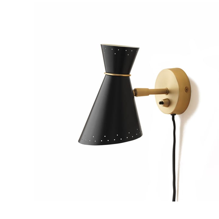 Bloom muurlamp - black noir - Warm Nordic